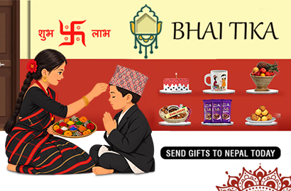Tihar Bhai Tika Banner