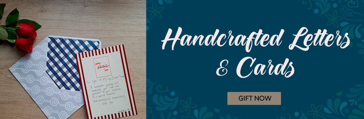 Handcrafted Letters & Cards