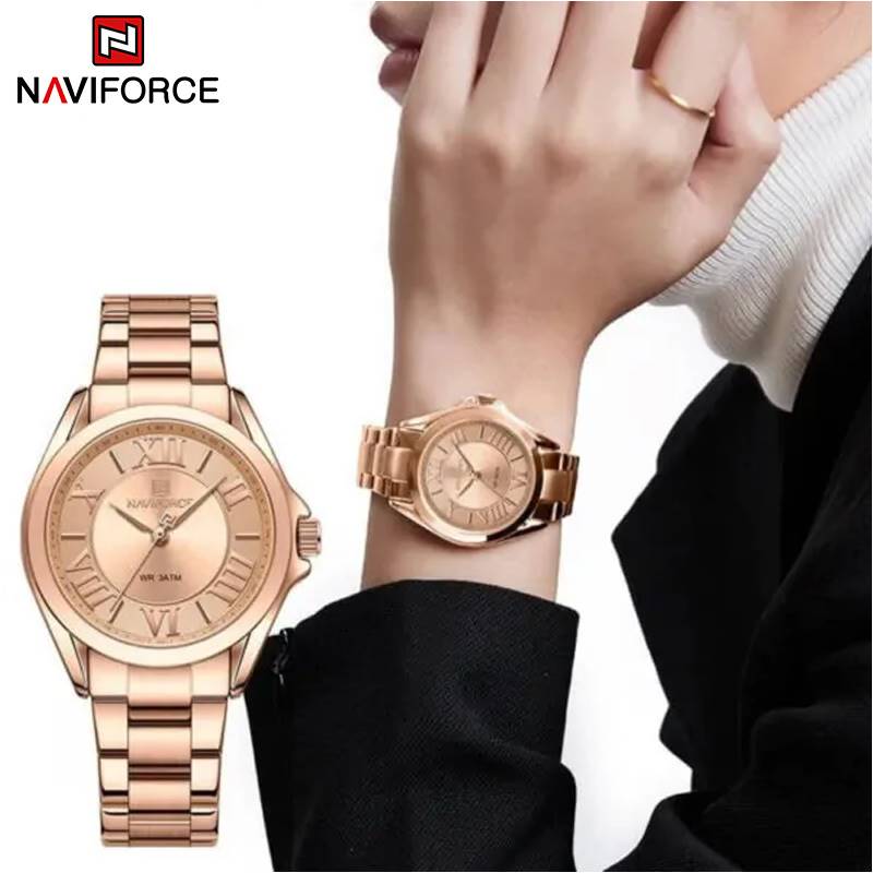 NaviForce Women’s Watch NF5037 – RoseGold