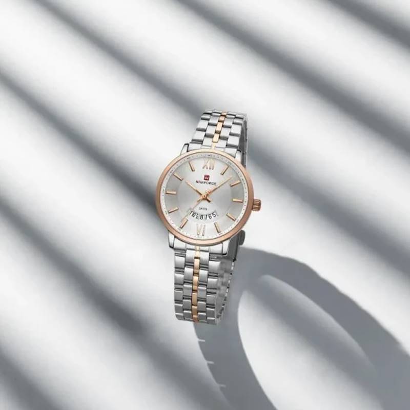NaviForce Women’s Watch NF9238 – RoseGold / Silver