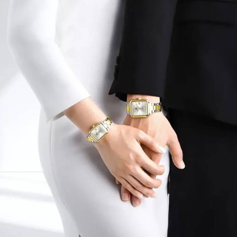 NaviForce Women’s Watch NF9252 – Silver / Golden
