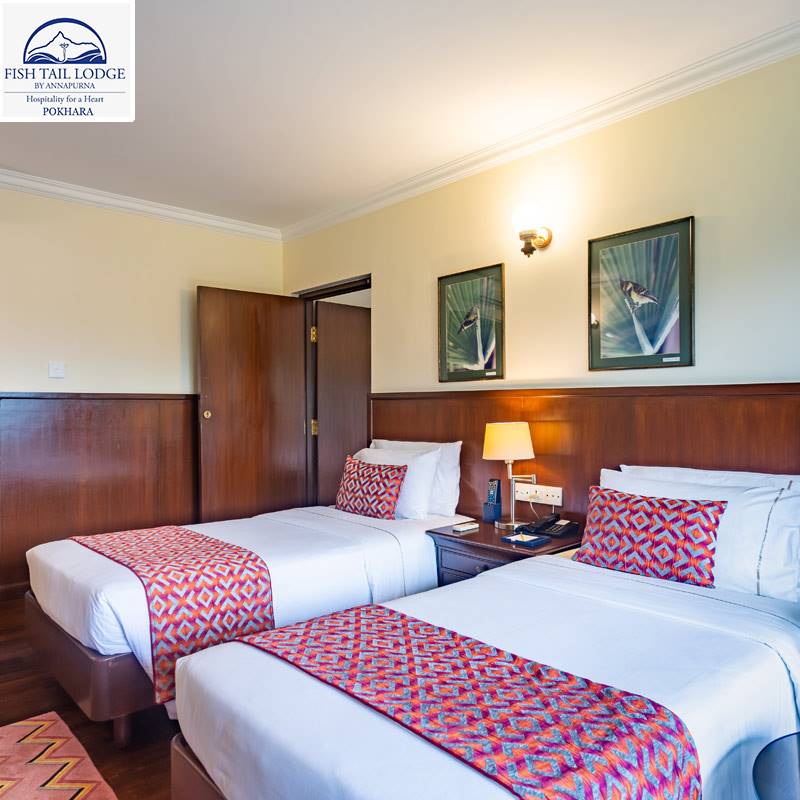 Palm Court Deluxe Room – Double Occupancy (Breakfast + Lunch or Dinner) - PKR