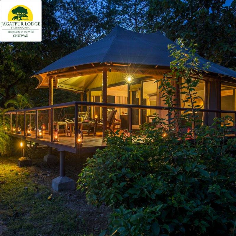 Jagatpur Lodge for Staycation for Two - Luxury Tent - Bed & Breakfast - CHTWN