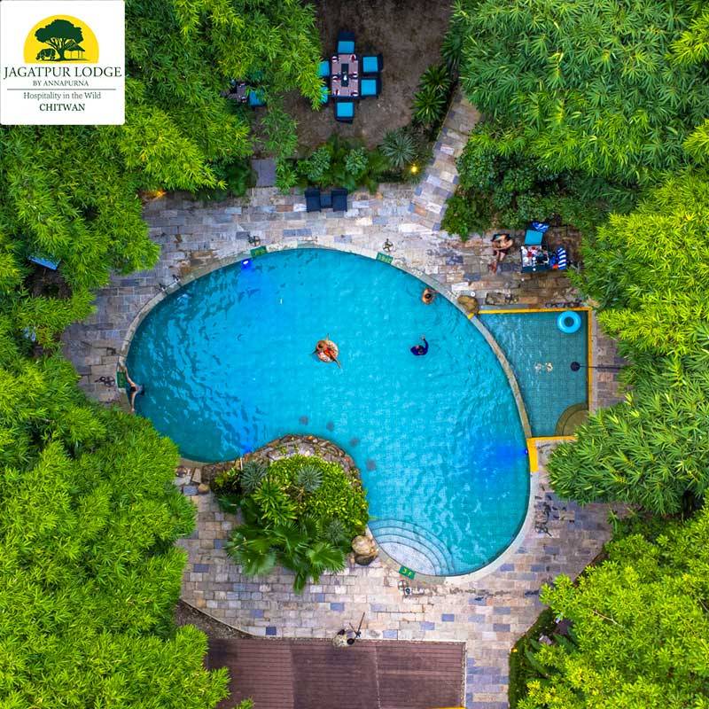 Jagatpur Lodge for Staycation for Two - Luxury Tent - Jungle Plan - CHWTN