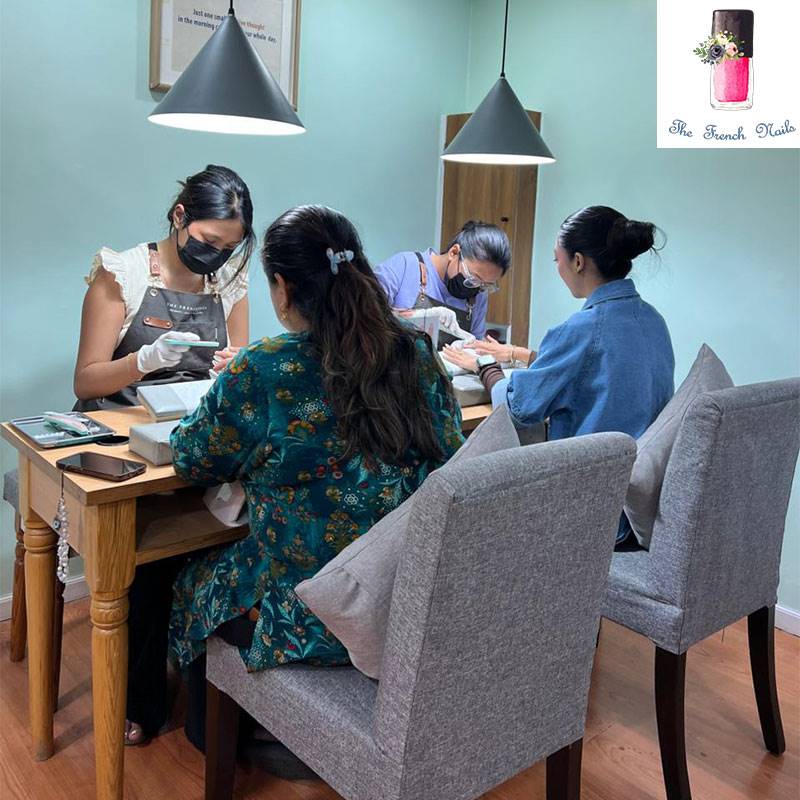 Hard Gel Manicure by The French Nails