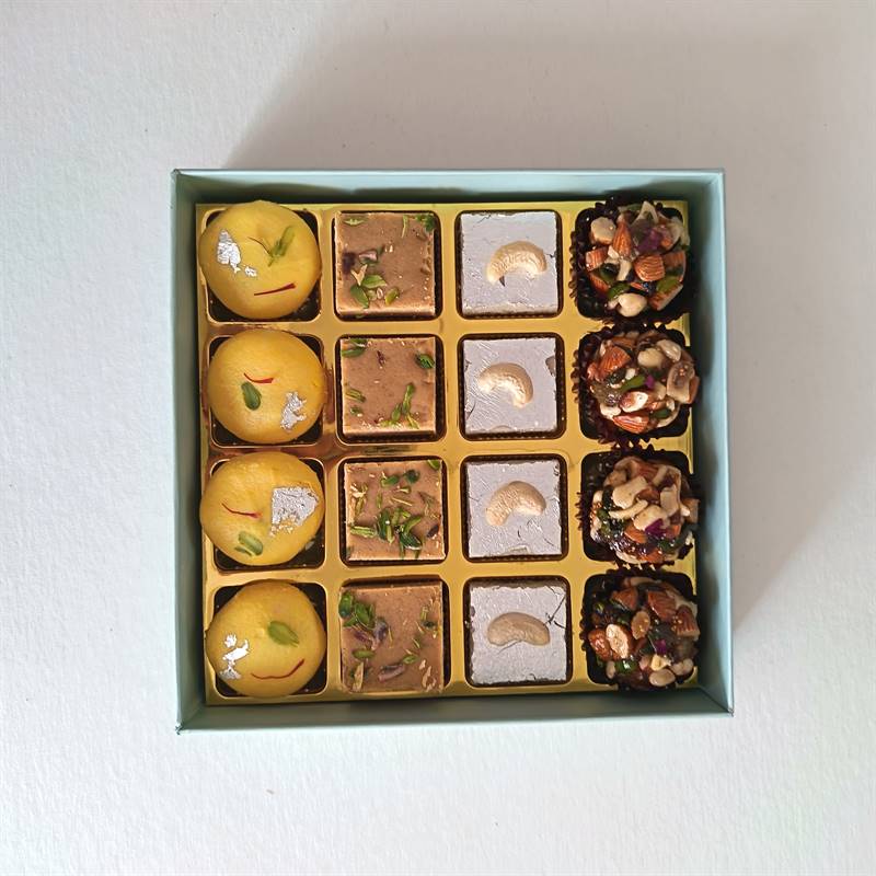 Rasa: Artisanal 16 pc Signature Mithai Box