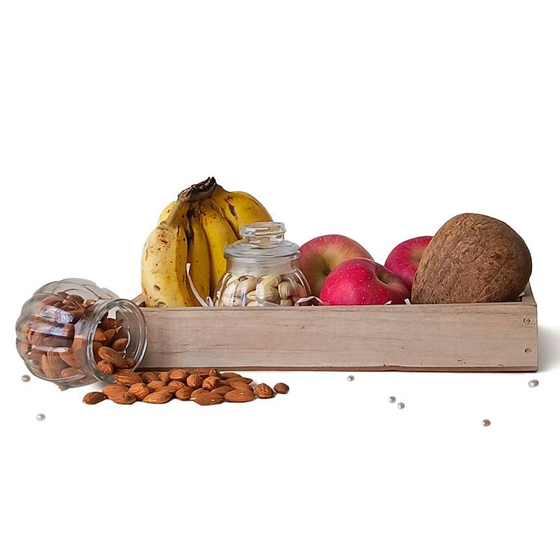 Shrawan Fresh Fruits & Dry Fruits Package for Worship (Shiva Aarati)
