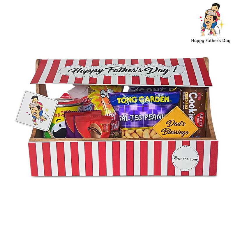 Dad’s Favorites Red Hamper