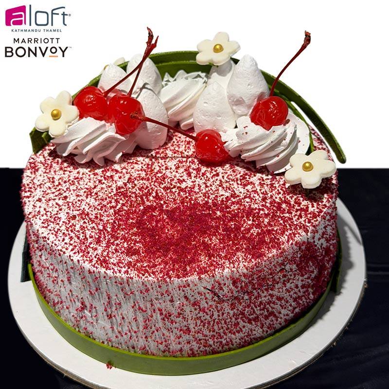 Red Velvet Cake (1 lb) from Aloft Kathmandu Thamel