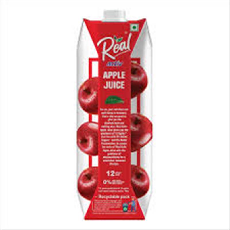 Real Active No Added Sugar Apple Juice ( 1 L )