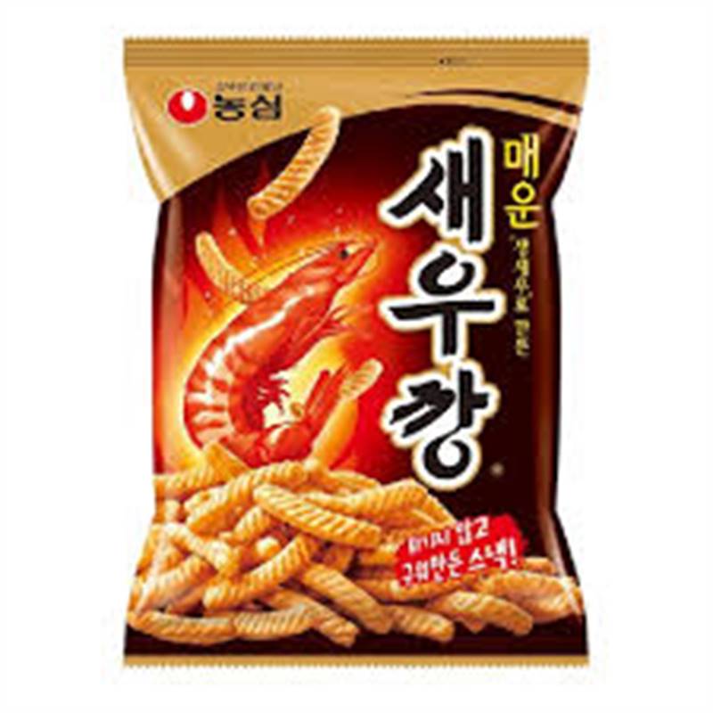 Nonghim Shrimp Crackers Hot & Spicy (76 g)
