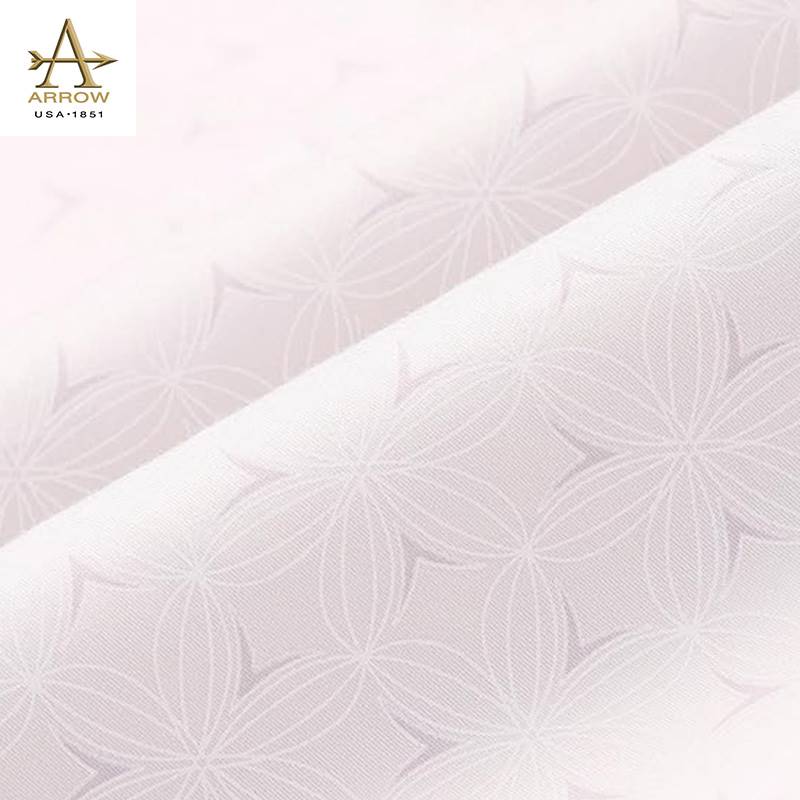 Arrow Men’s White Geometric Pattern Print Slim Fit Formal Shirt (ARAJSH0808)