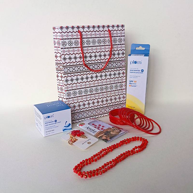 Skin, Sun & Sparkle Box Teej Hamper