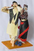 Dancing Newari Couple (7 inch)