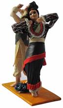 Dancing Newari Couple (7 inch)