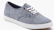 Vans Authentic Lo Pro  Chambray Stripes Dark Blue/True White (901122)