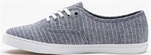 Vans Authentic Lo Pro  Chambray Stripes Dark Blue/True White (901122)
