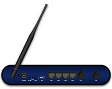Digicom Wireless ADSL 4 Port Router (DDSL 314WVc )