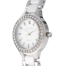 DKNY Ceramic Glitz White Dial Women's watch NY8139