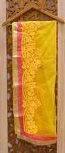 Yellow Georgette Semi StitchKurtha (K27)