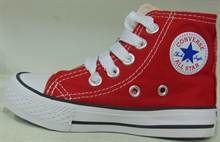 Red High ankle Converse