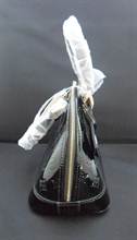 Ladies Louis Vuitton Black Handbag (BANGK5)
