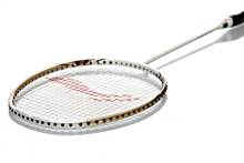 Li-Ning Super Ss-8 Badminton Racket- White/Mix