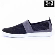 Caliber Shoes Black Casual Slip on Shoes For Men - (705)