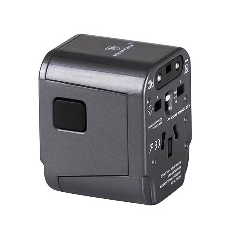 Micro Pack Universal Travel Adapter and Charger (TC-225)