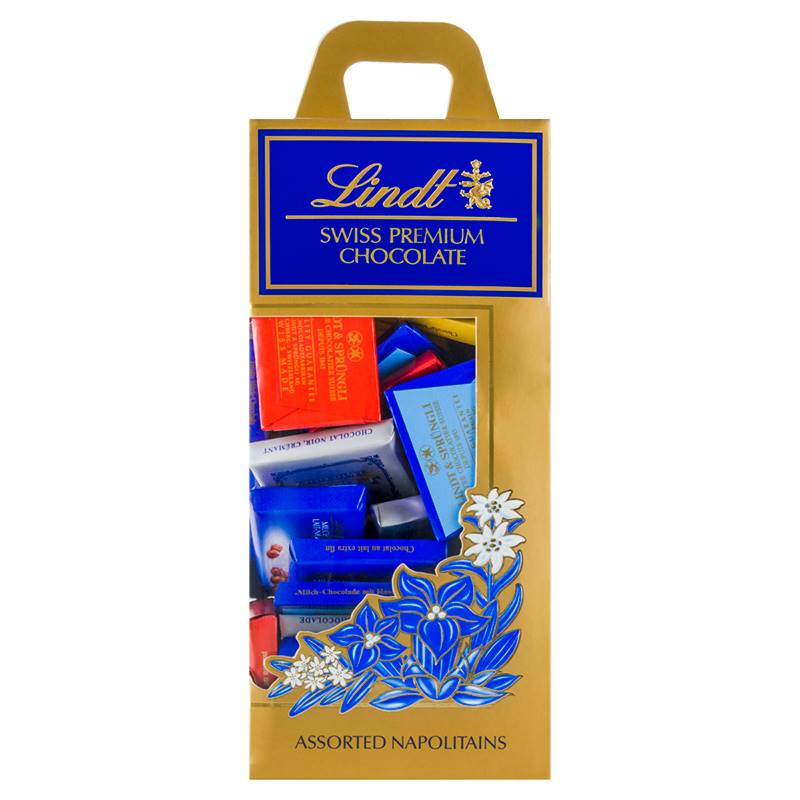 Lindt Swiss Premium Chocolate Assorted Napolitains (350 g)