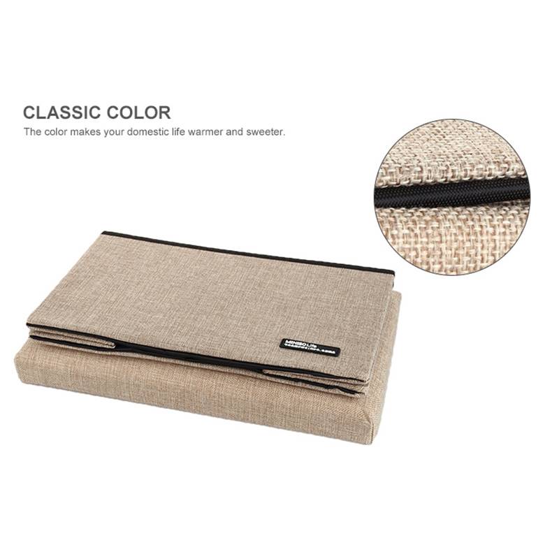 MINISO Foldable Storage Stool (Khaki)
