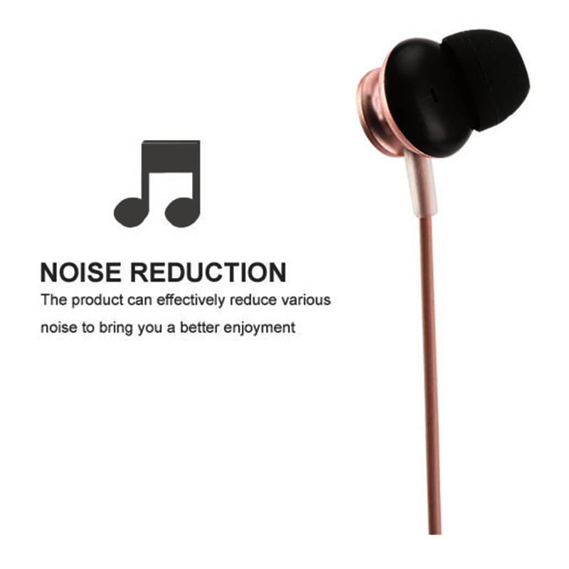 MINISO CD Pattern Hi-fi In-ear Phone (Pink) (4515835069925)