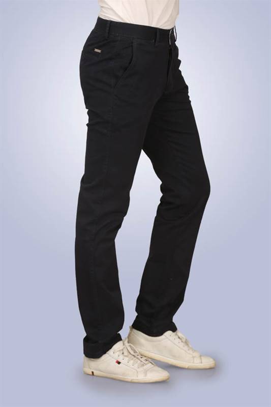 Kilometer Cotton Chinnos Pant KM17025 Navy Blue