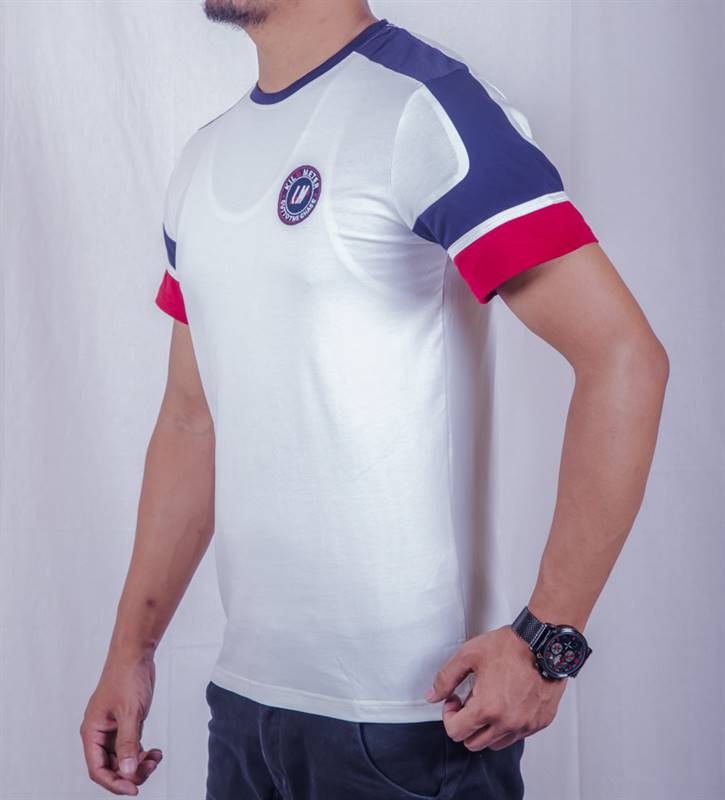 Round Neck T Shirt KMR1009 White