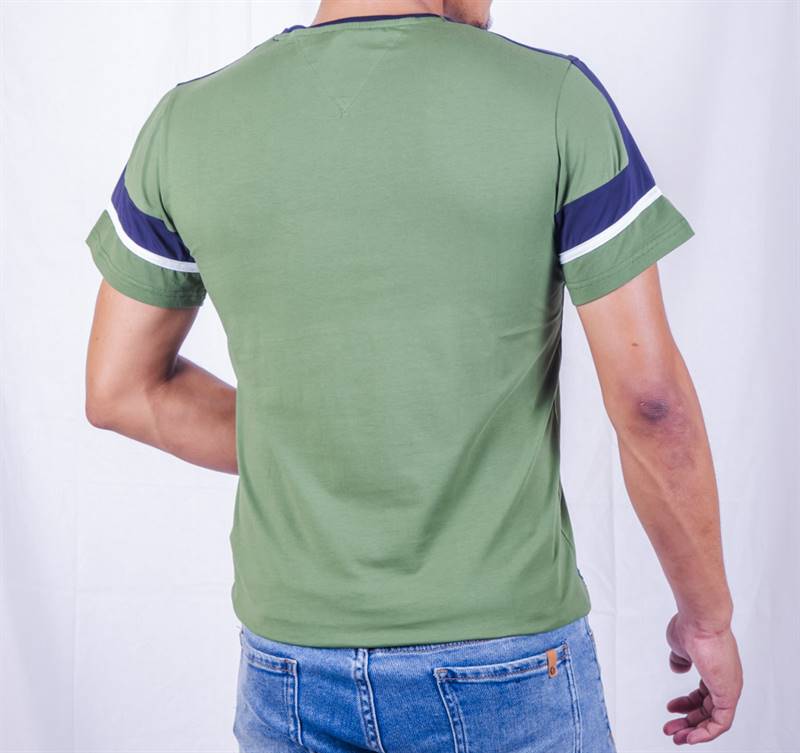 Round Neck T Shirt KMR1009 Green