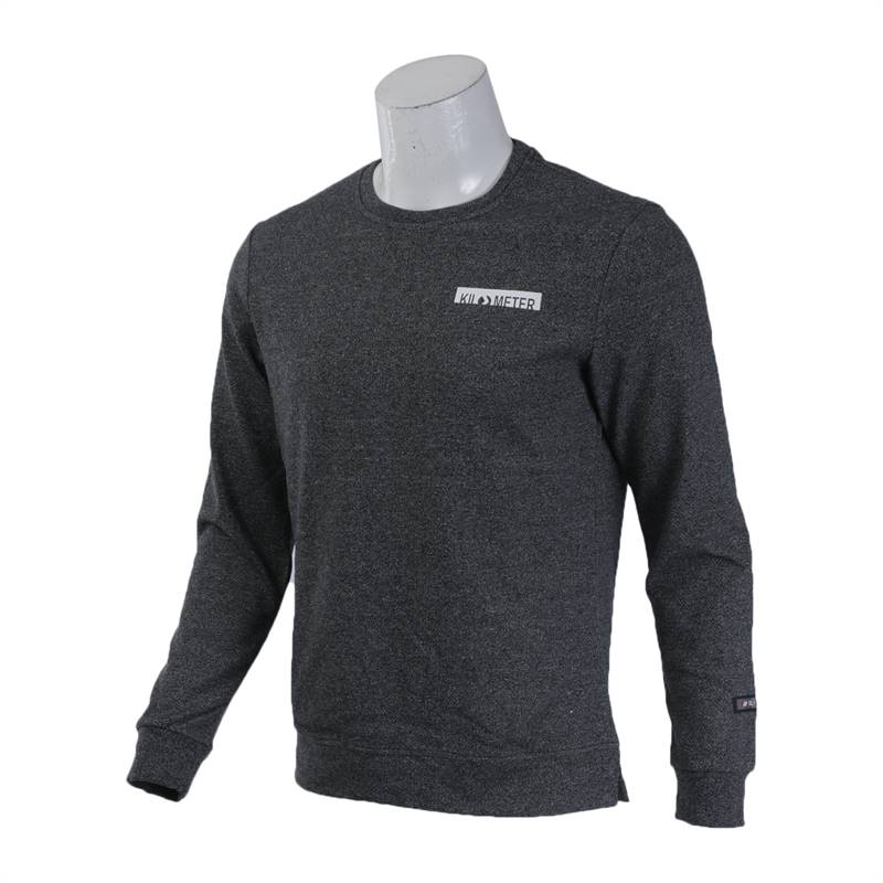 KILOMETER Sweat Shirt FOR Men KM OS101 Grey