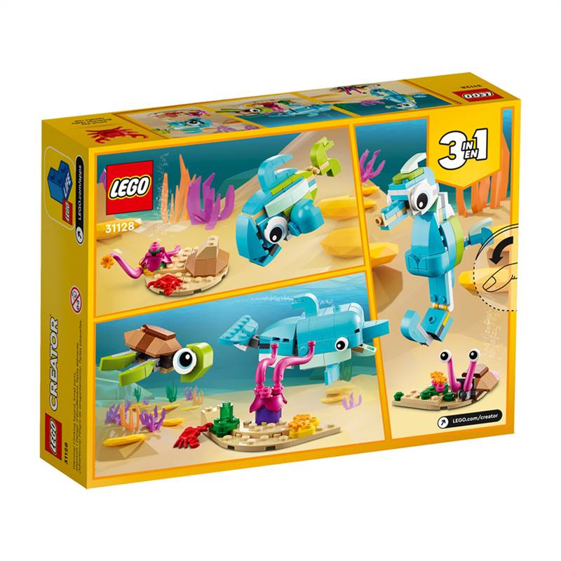 LEGO Dolphin and Turtle (31128)