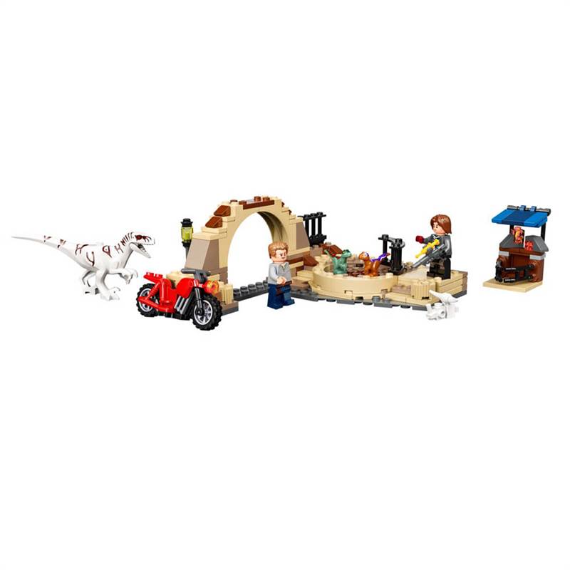 LEGO Atrociraptor Dinosaur Bike Chase (76945)