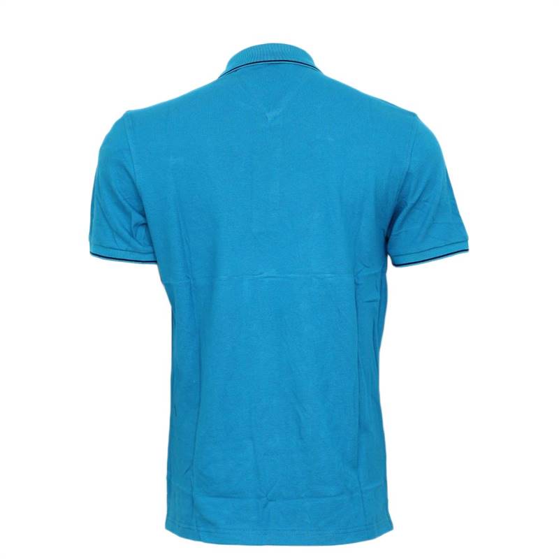 KILOMETER Polo Neck T Shirt For Men P1012 Torquoise