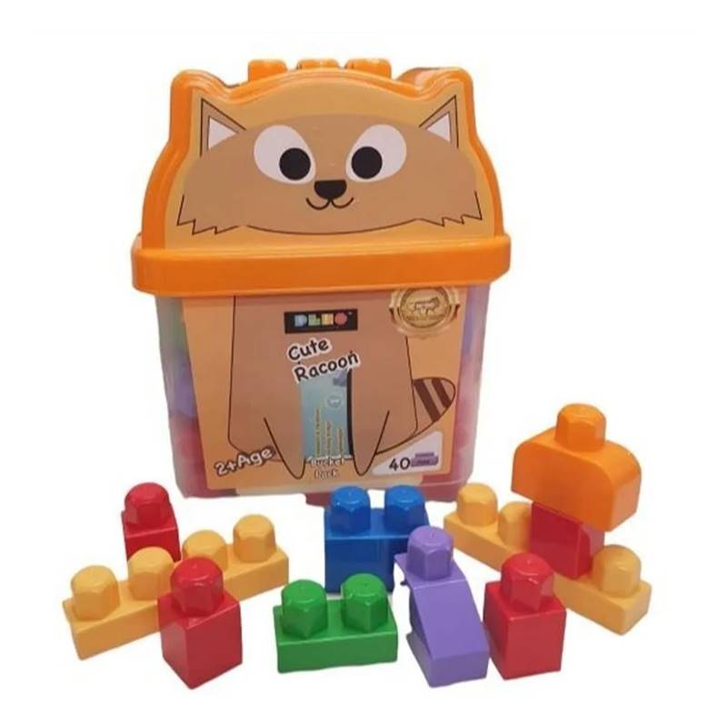 Plex Blocks Plex Plastic Cute Racoon Block - Send Gifts and Money to Nepal Online ...
