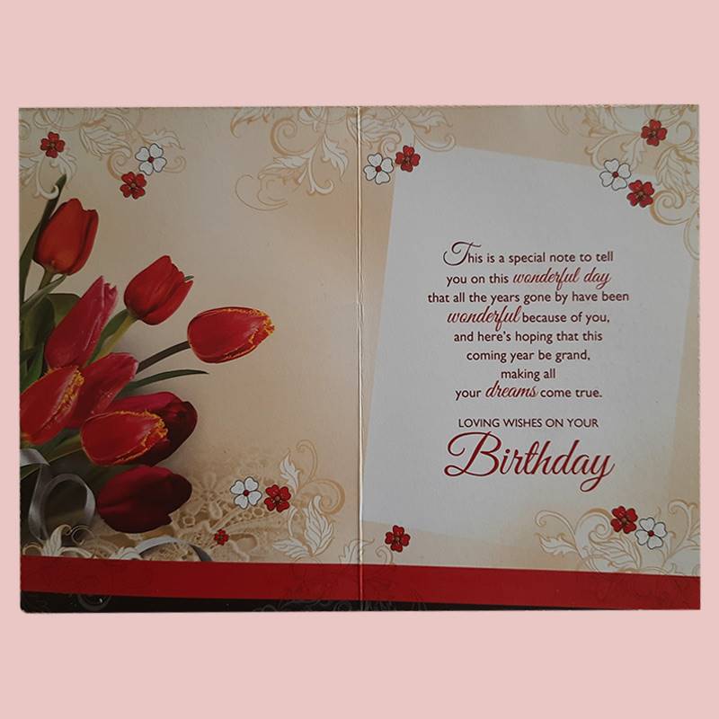 Have a Lovely Time On You Birthday Card