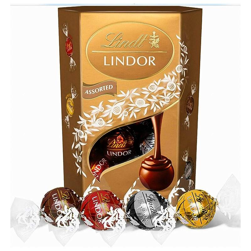 Lindt Lindor Assorted Cornet Chocolate Truffles (200 g)