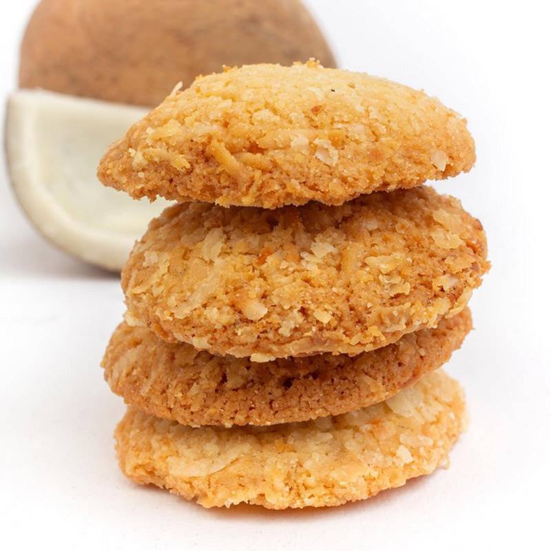 Coconut Crunch Cookies from The Cookie Factory (12 Large Cookies)