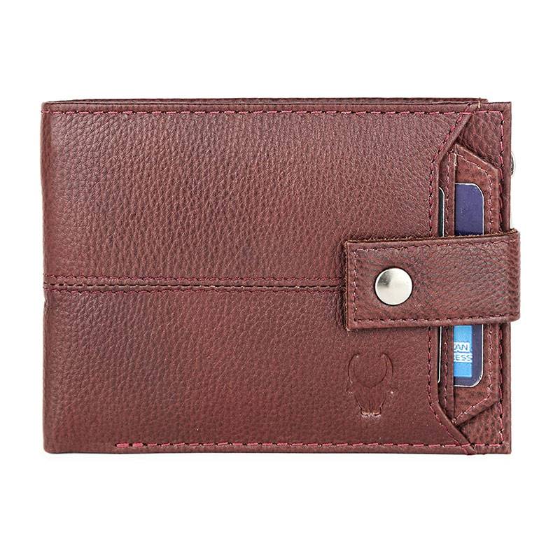 WildHorn Nepal Genuine Leather Wallet (WH 2084 Brown)