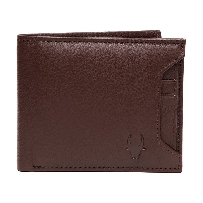 WildHorn Nepal Genuine Leather Wallet (WH 1253 Brown)