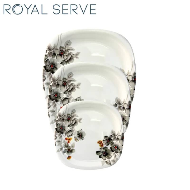 Royal Serve Sofia Melamine Full Plates (Set of 6)