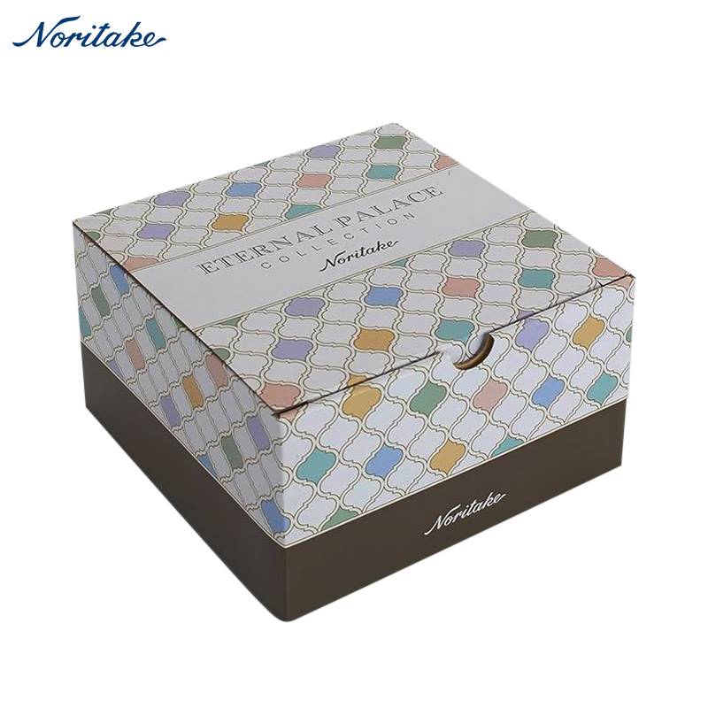 Noritake Eternal Palace Tea Cup and Saucer - Ice - with Gift Box