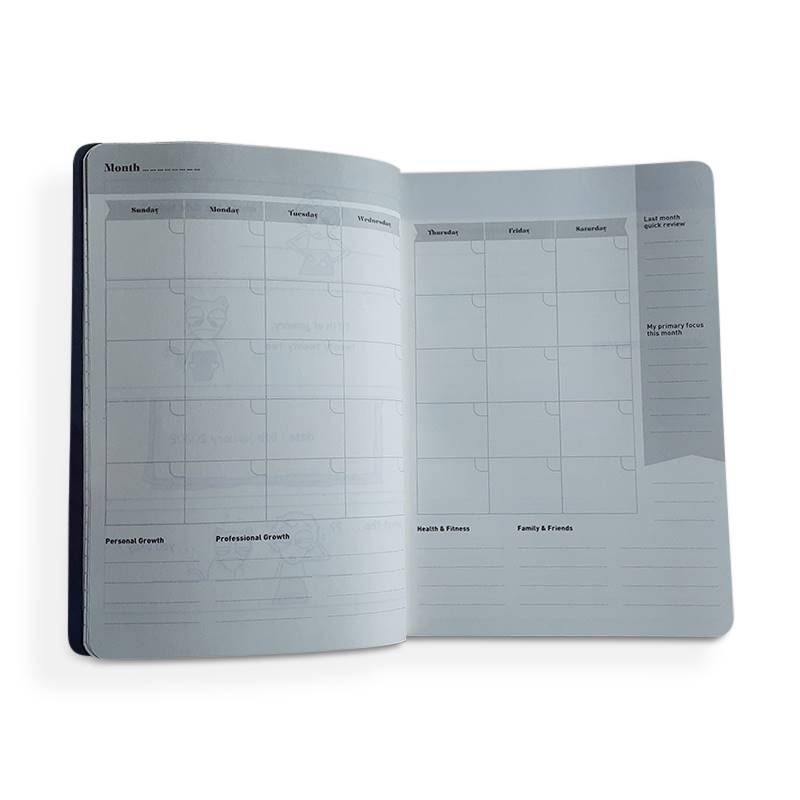 Manan Productivity Planner - Blue