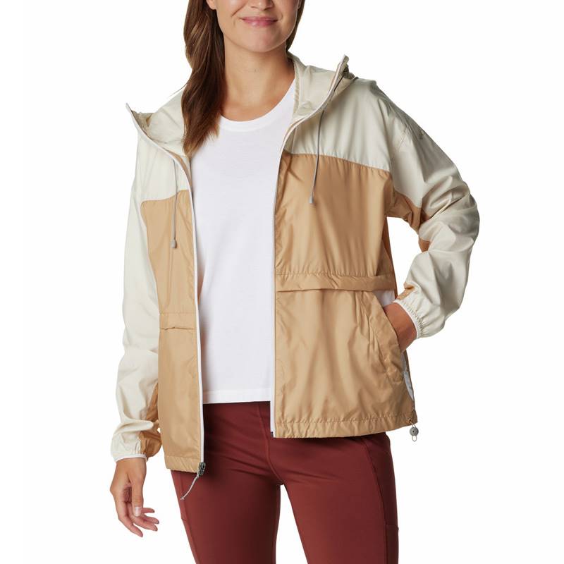 Columbia Sportswear Alpine Chill™ Windbreaker for Women (XL) - Canoe, Chalk, White