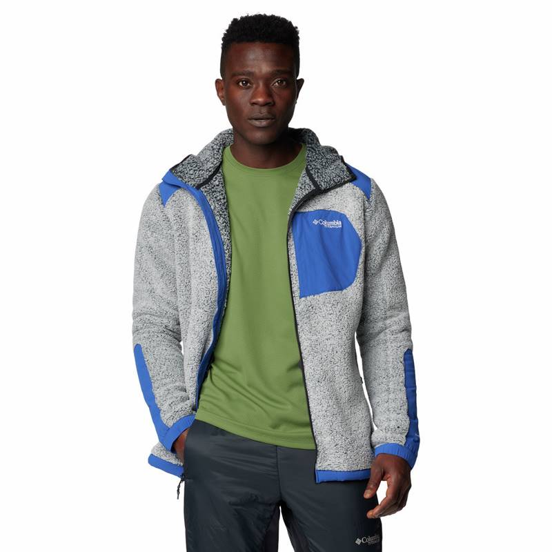 Columbia Sportswear Arctic Crest™ Sherpa Full Zip for Men (S) - Mountain Blue, White